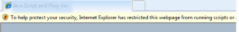 Allow Active X prompt