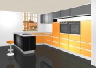 Modern two colour Kitchen